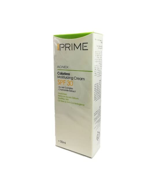کرم مرطوب کننده بدون رنگ SPF30 پریم 50 میلی لیتر — تصویر ۴