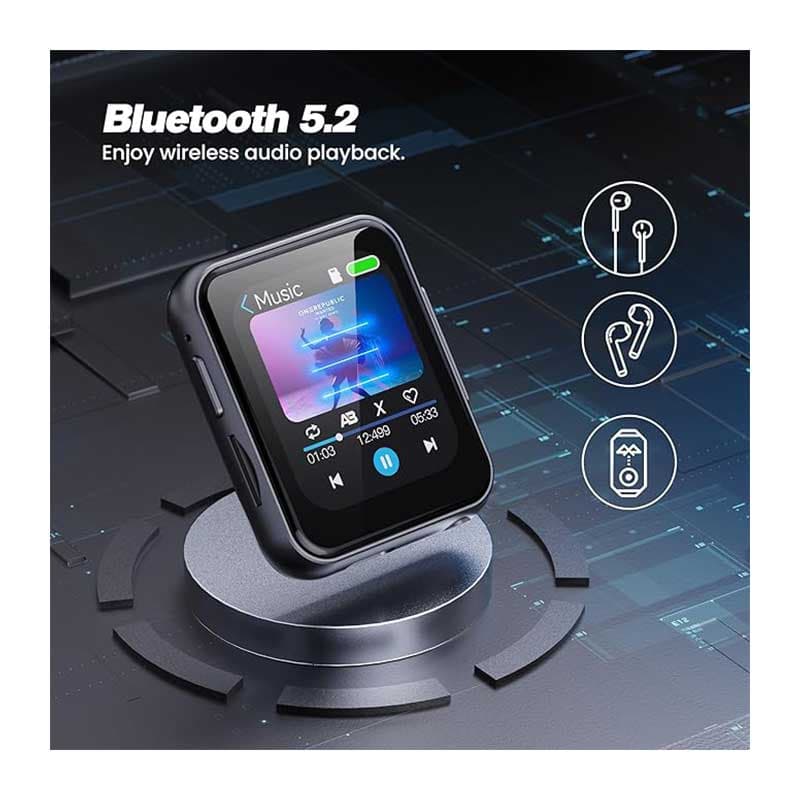 موزیک پلیر (MP3) ۱۲۸ گیگابایتی مدل M01 برند BMDSAE — تصویر ۷
