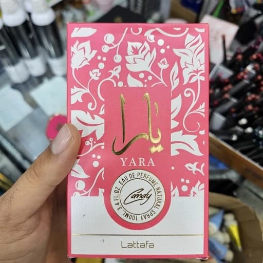 ادکلن یارا کندی شرکت لطافه اورجینال به ضمانت ماندگاری بالای 24 ساعت و پخش بو عالی حجم 100 میل — تصویر ۲