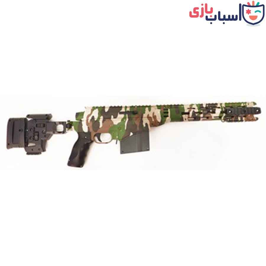 تفنگ اسنایپر تیر ژله ایی پایه دار شارژی 563