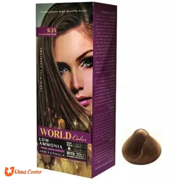 کیت رنگ موی ورد کالر کد B9.31 بلوند بژ خیلی روشن 60 میلی