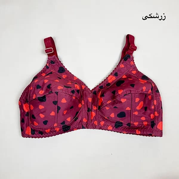 سوتین زنانه دوربسته قلبی باریک گلستان — تصویر ۵