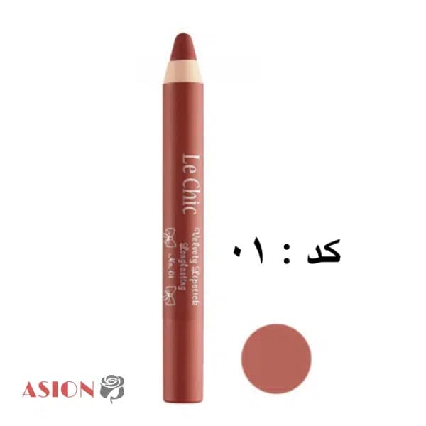 رژ لب مدادی مات و مخملی لچیک Lechic — تصویر ۲