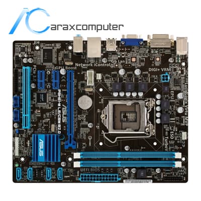 مادربرد دسته دوم ایسوس مدل MAINBOARD USED ASUS P8H61M-LE — تصویر ۲