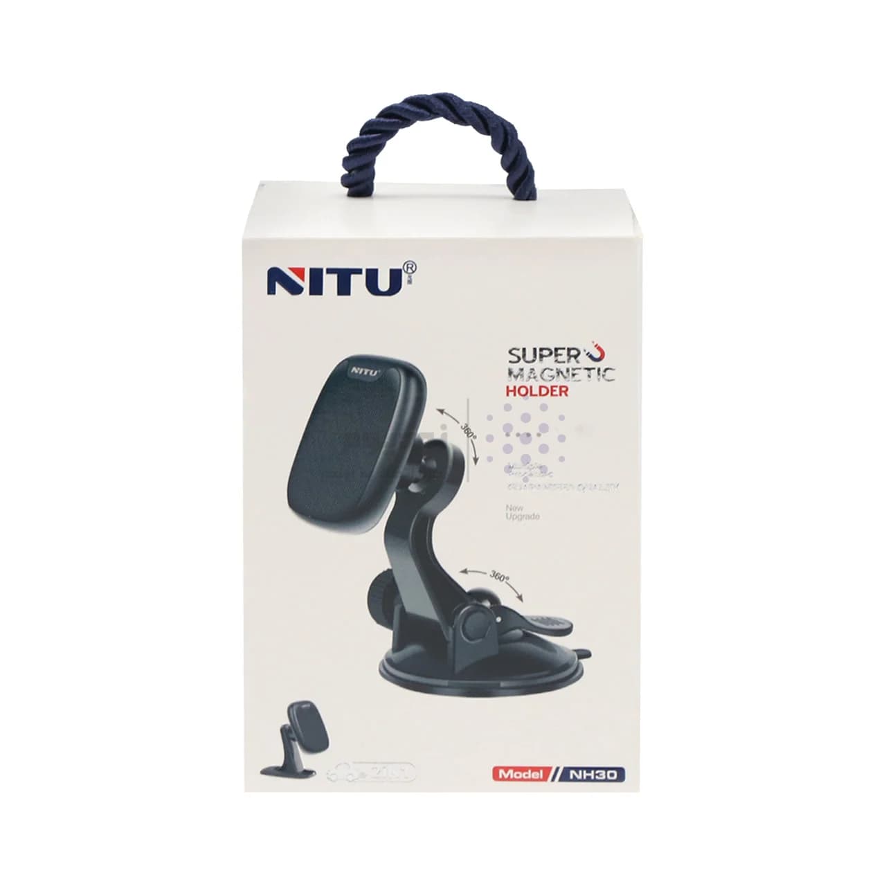 هولدر گوشی موبایل مگنتی پایه دار NITU مدل NH30 – مشکی — تصویر ۵