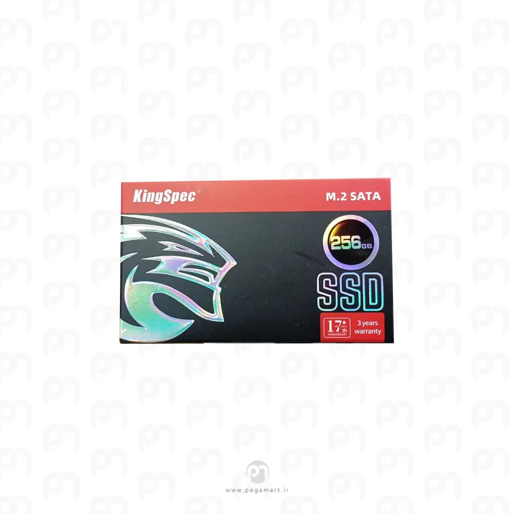 حافظه اس اس دی کینگ اسپیک 2 شیار مدل M.2(NGFF) 256G
