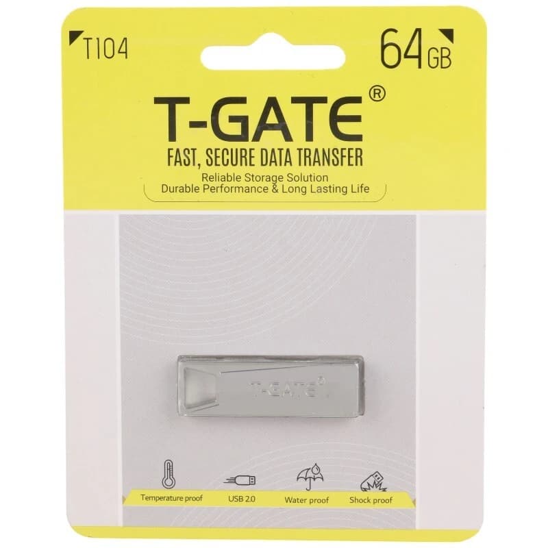 فلش 64 گیگ تی گیت T-GATE T104 — تصویر ۲