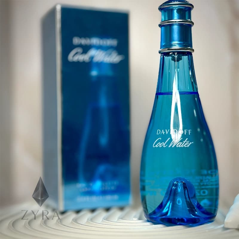 عطر ادکلن دیویدوف کول واتر زنانه اصلی 100 میلی لیتر | Davidoff Cool Water Woman — تصویر ۳