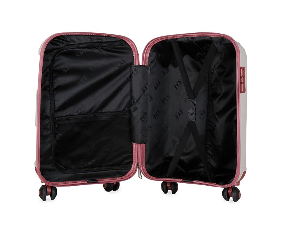 Ivs Beige Gulkurusu Kare Kabin Boy Suitcases & Luggage — تصویر ۴