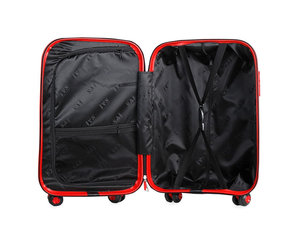 Ivs Black Red Kare Kabin Boy Suitcases & Luggage — تصویر ۴