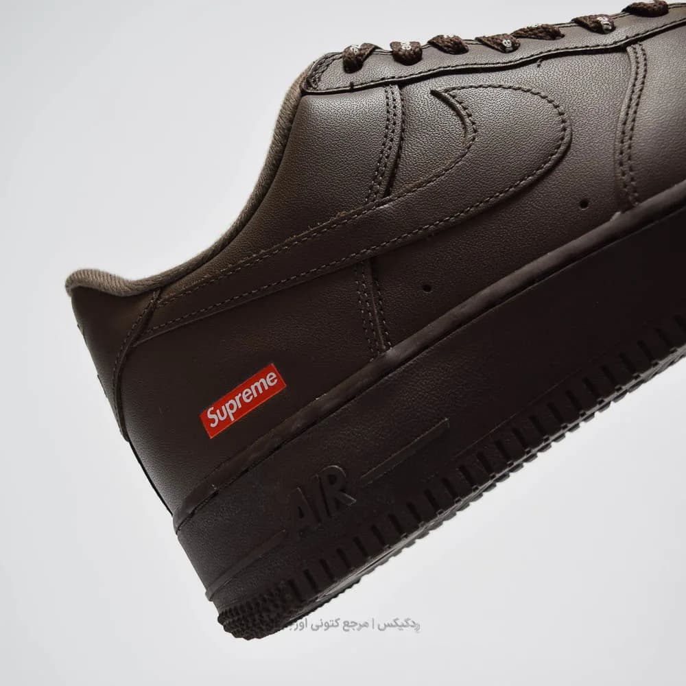 کتونی Nike مدل Air Force 1 Low x Supreme – CU9225-200 — تصویر ۶