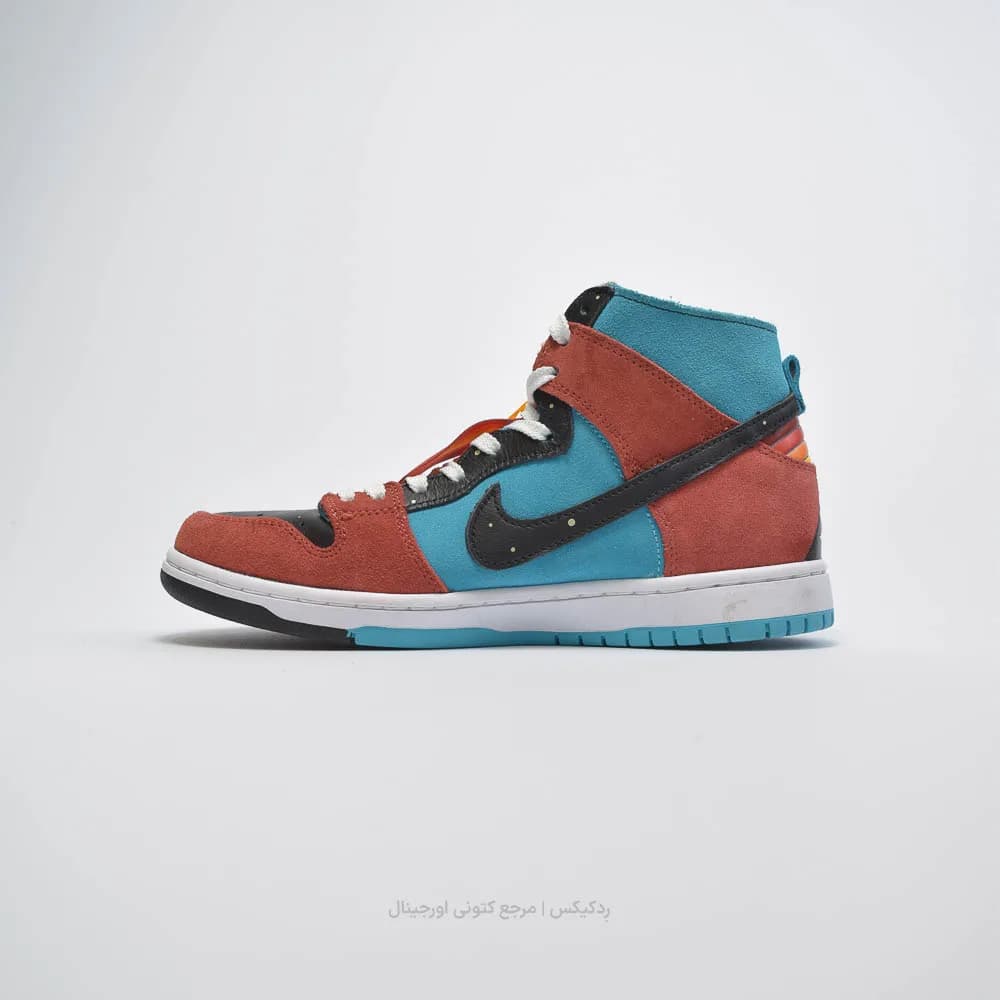 کتونی Nike مدل SB Dunk High x Di’orr Greenwood – FQ1775-400 — تصویر ۲