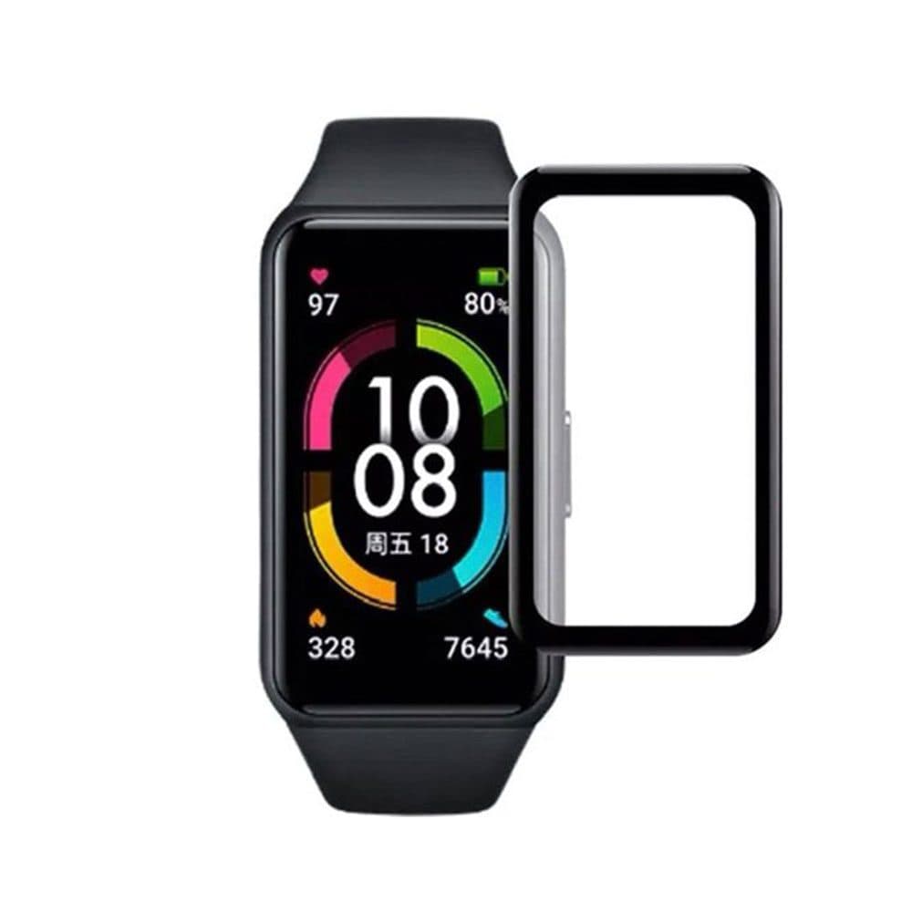 محافظ صفحه نمایش مناسب برای ساعت هوشمند آنر مدل Honor Band 6 — تصویر ۵