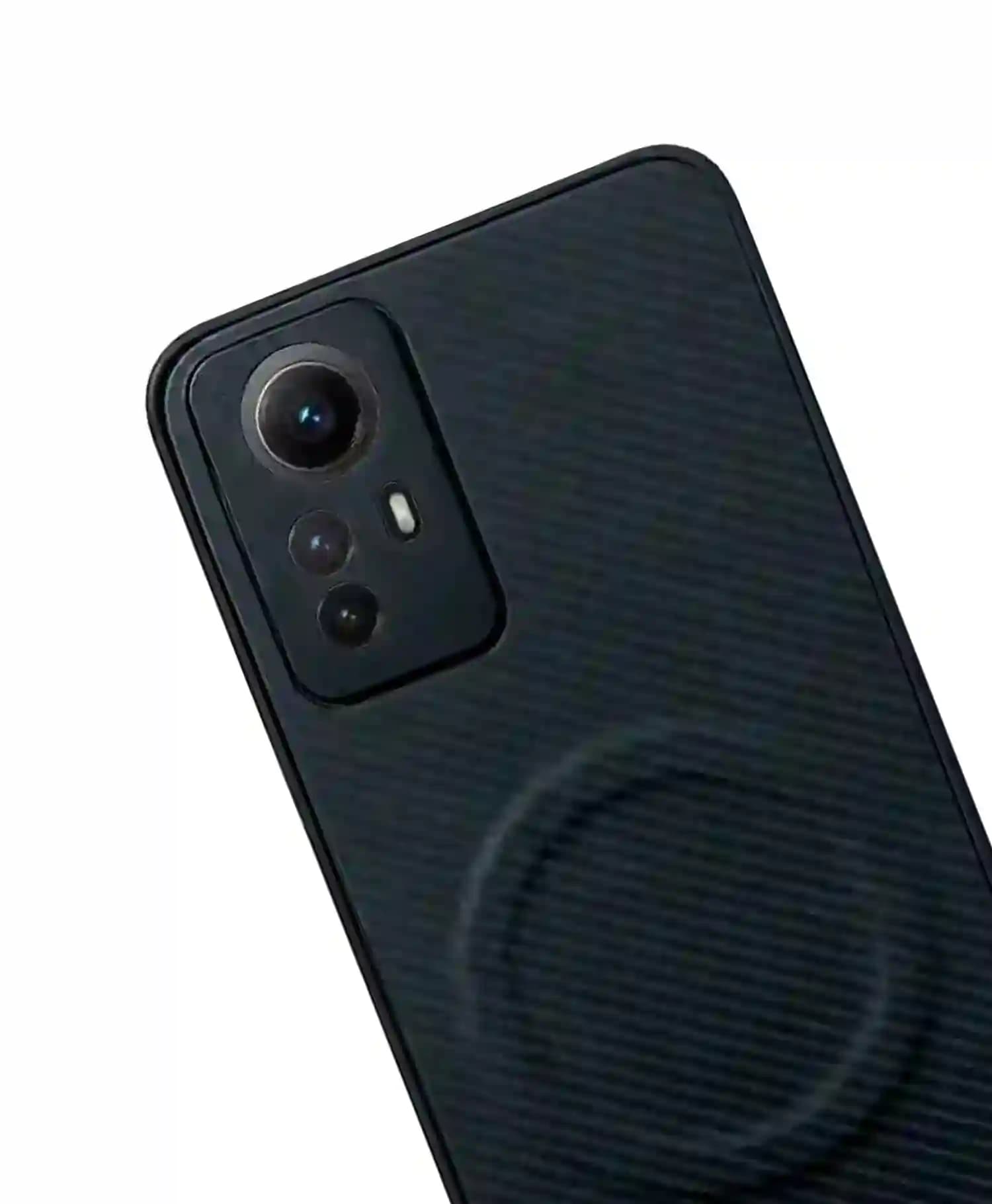 قاب کربنی مگ سیف دار محافظ لنز دار سولادا گوشی موبایل Redmi Note 12s — تصویر ۲