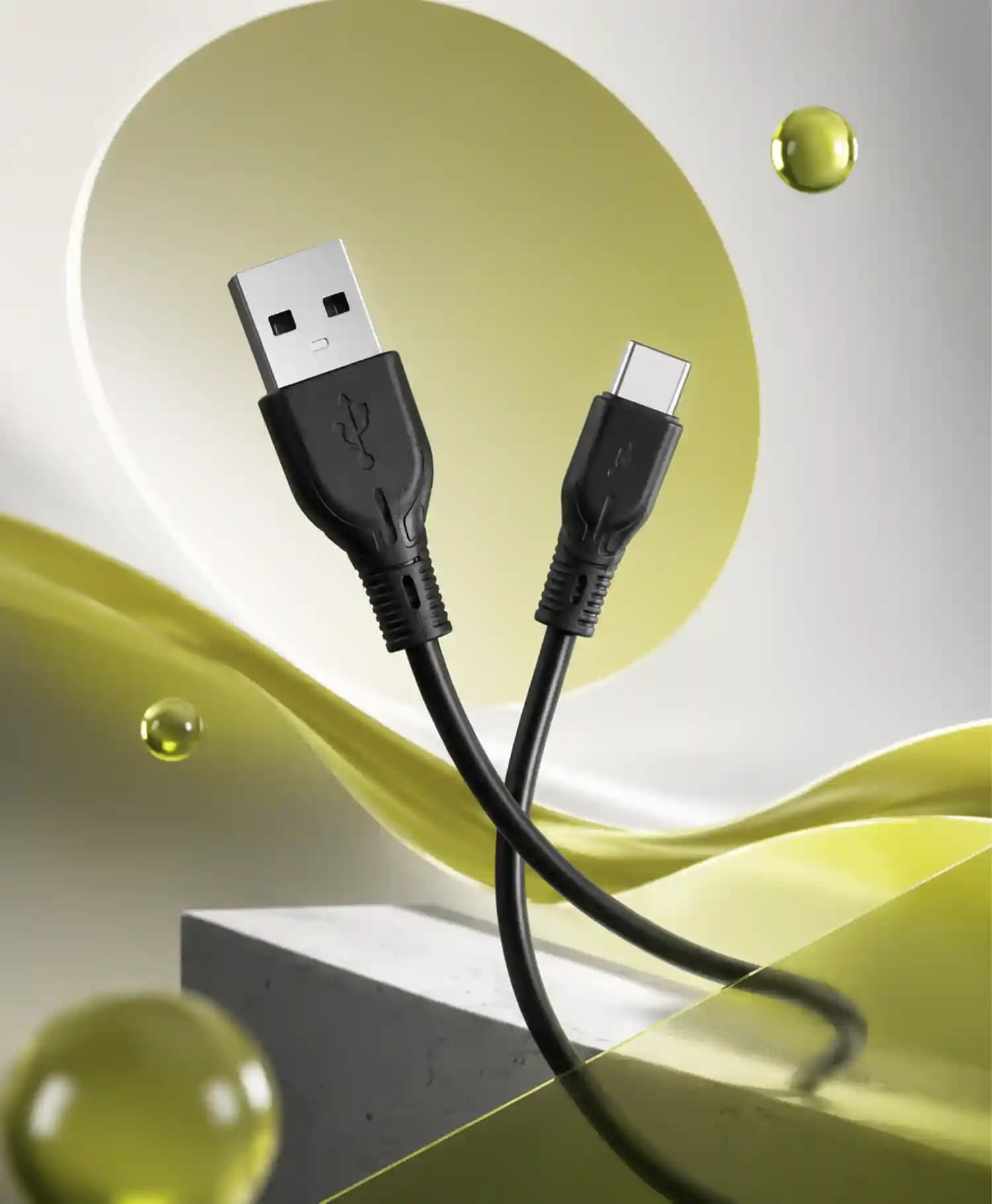 کابل تبدیل USB به Type-C شوش مدل Sh-402C — تصویر ۴