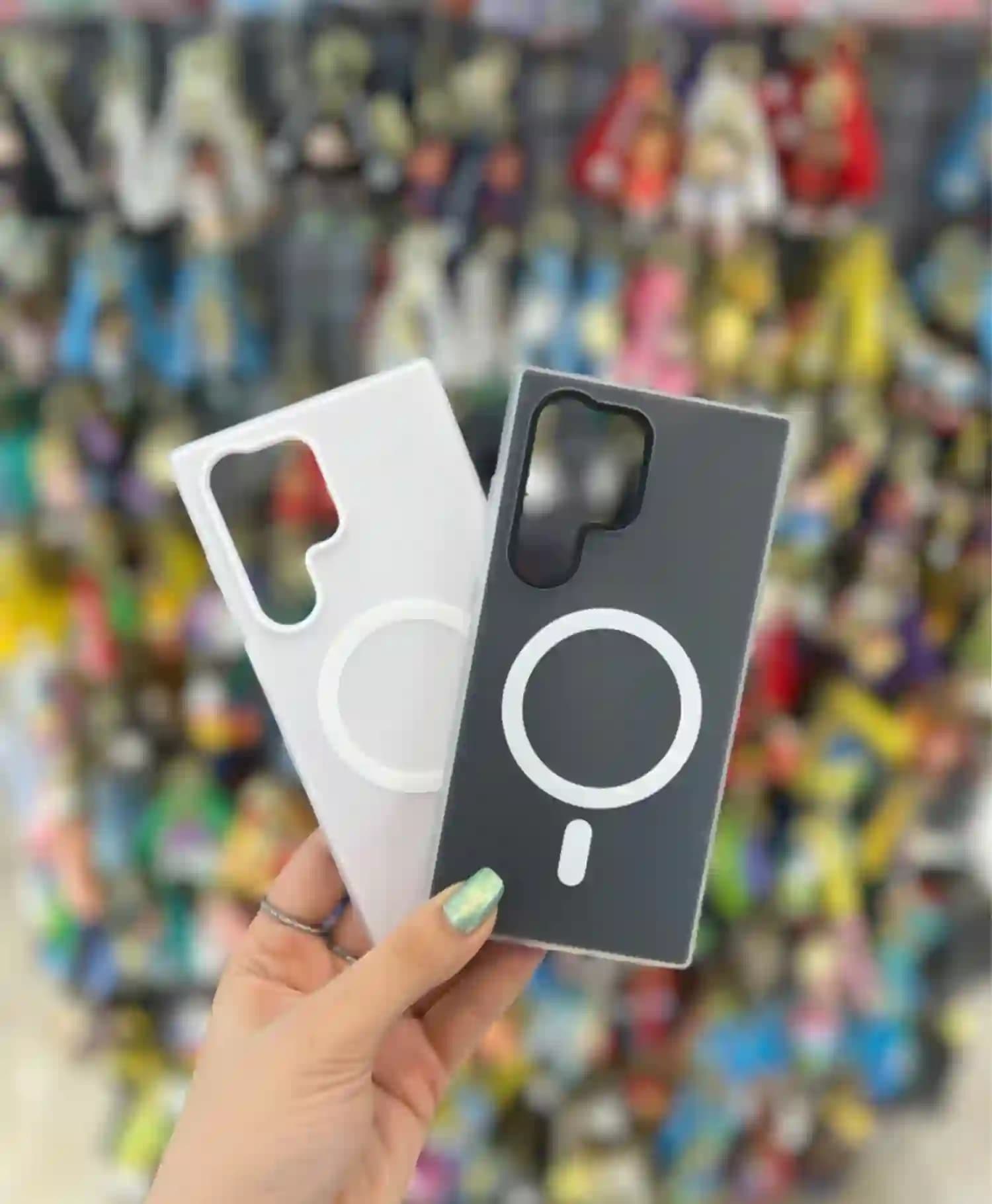 قاب پاستیلی مگ سیف دار Jelly Case گوشی موبایل Samsung S23 Ultra — تصویر ۴