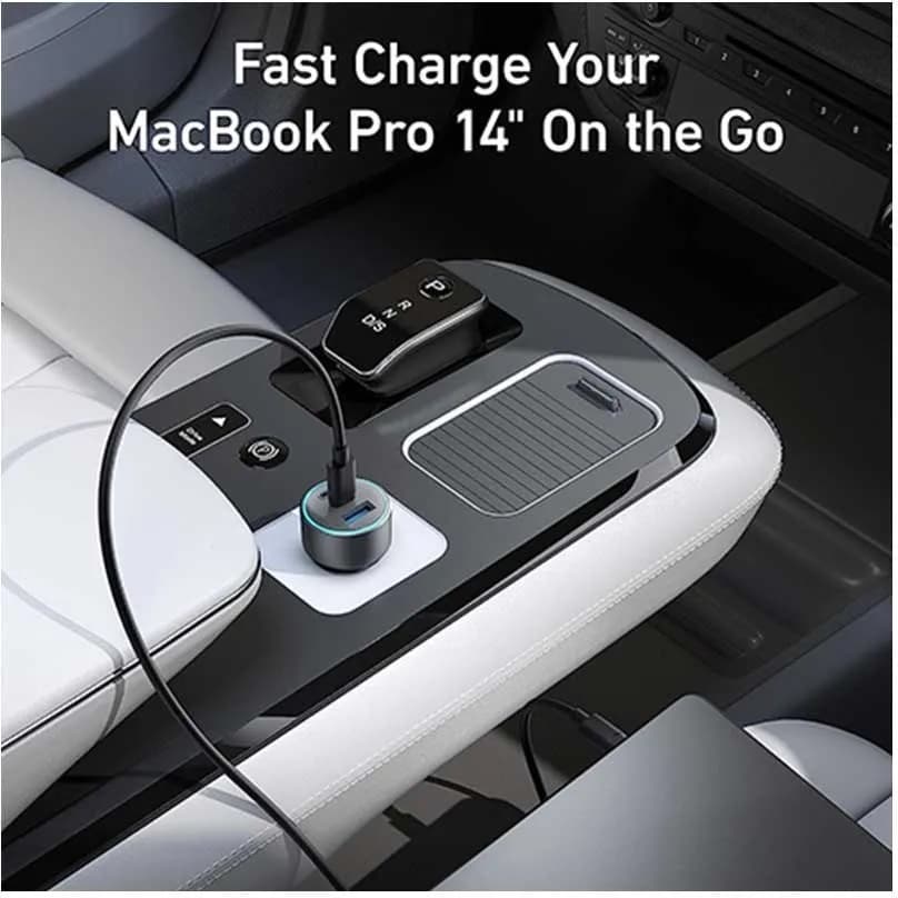 شارژر فندکی 67 وات انکر مدل Anker 335 Car Charger 67W A2736H11 — تصویر ۳