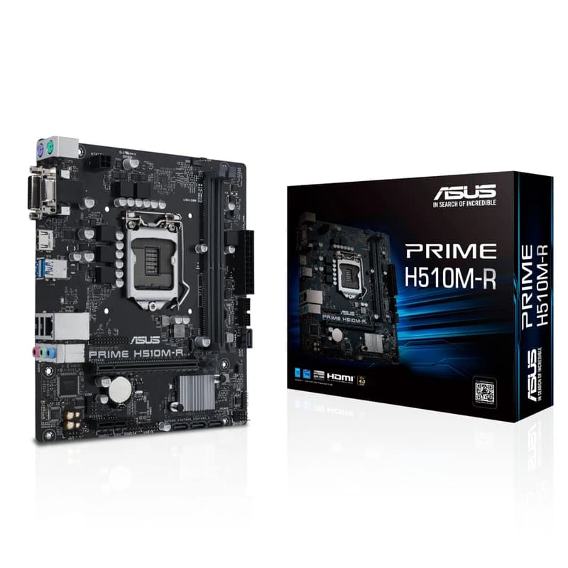 مادربرد ایسوس PRIME H510M-R-SI سوکت ۱۲۰۰ DDR4 — تصویر ۱۱