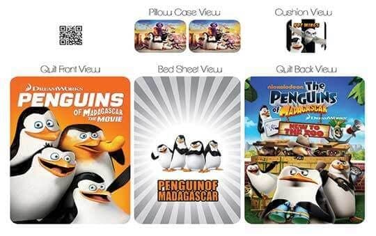 کاور لحاف مدل پنگوئن – Penguins