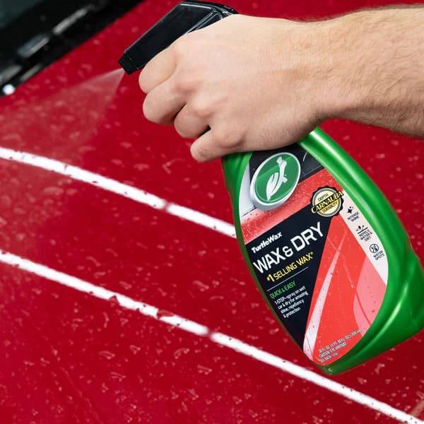 اسپری واکس بدنه خودرو ترتل واکس Turtle Wax Quick & Easy Wax & Dry Spray Wax 769ml — تصویر ۵