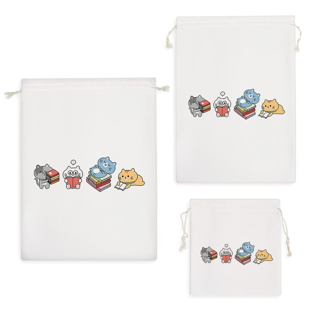 کیسه نظم دهنده گربه عشق کتاب