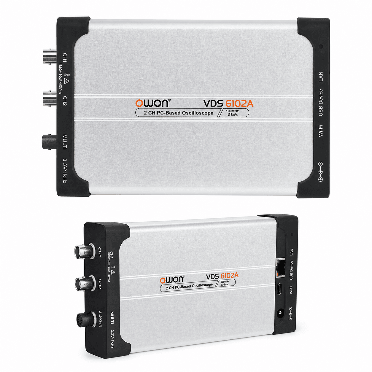 کارت اسیلوسکوپ اوون مدل OWON VDS-6102A — تصویر ۲