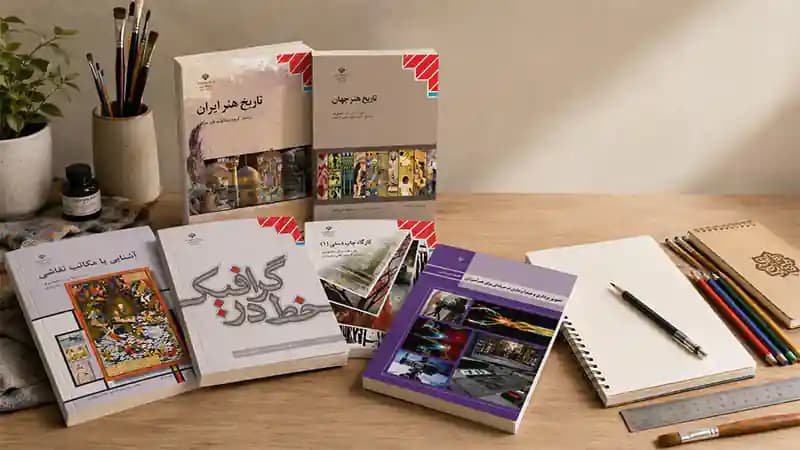 پک ۳۵ جلدی وزارتی کتاب درسی کنکور هنر 1406 — تصویر ۲