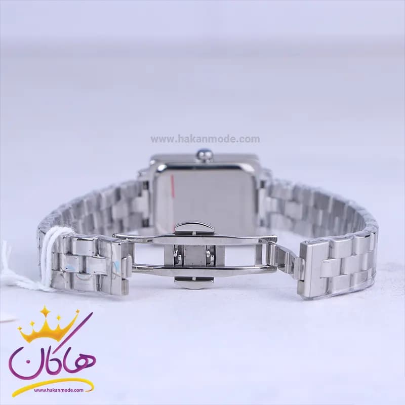 ساعت مچی سولیدا زنانه فلزی نقره ای صفحه صورتی 5125/1 — تصویر ۲