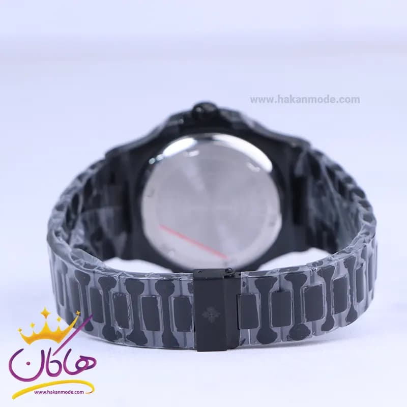 ساعت مچی پتک فیلیپ مردانه فلزی مشکی صفحه تیفانی M 8058/12 — تصویر ۳