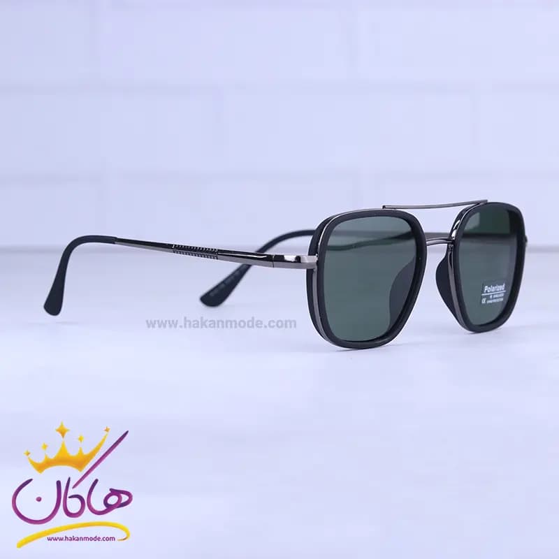 عینک آفتابی مردانه شیشه سبز P 10-15/3 — تصویر ۴