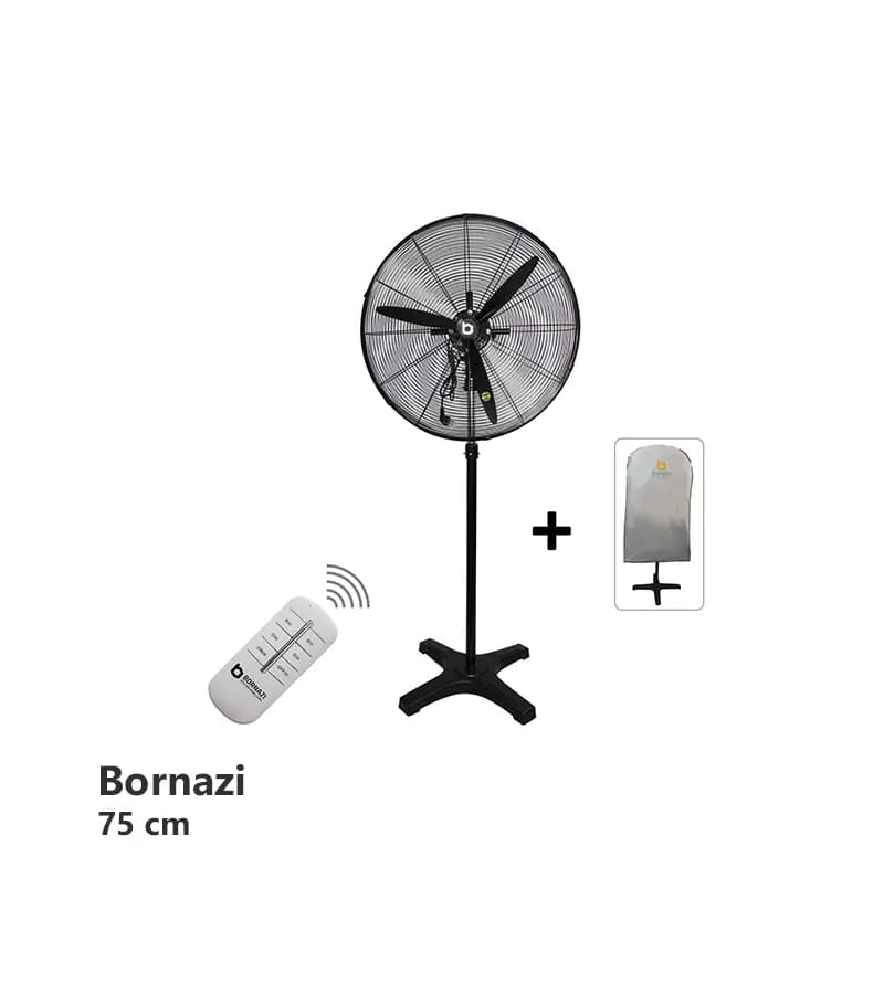 پنکه صنعتی ایستاده برنازی با قطر 75cm