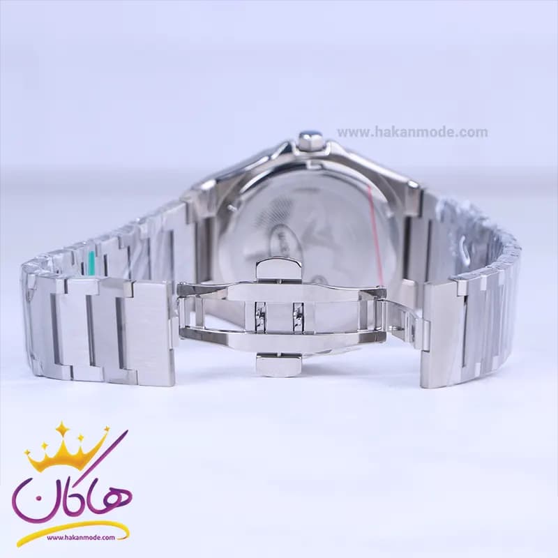 ساعت مچی عقربه ای کرست مردانه فلزی نقره ای crest 6286/1 — تصویر ۳