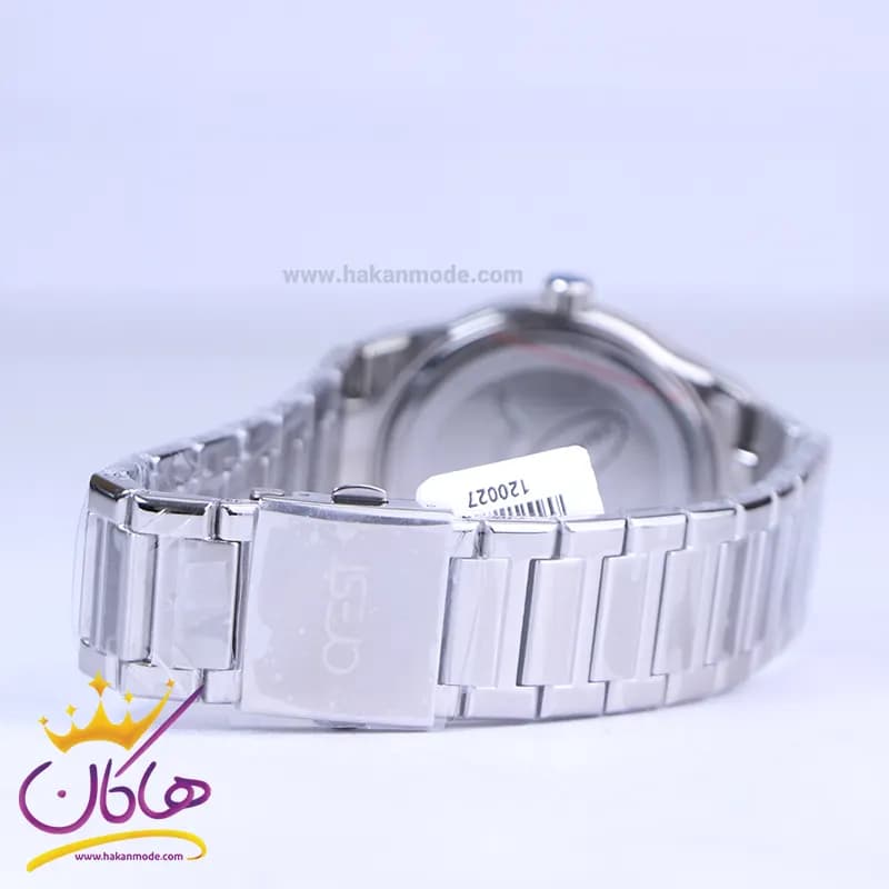 ساعت مچی کرست مردانه فلزی نقره ای صفحه سبز crest 6303/1 — تصویر ۳