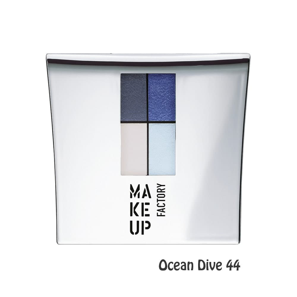 سایه چشم مخملی 4 رنگ میکاپ فکتوری Ocean Dive 44