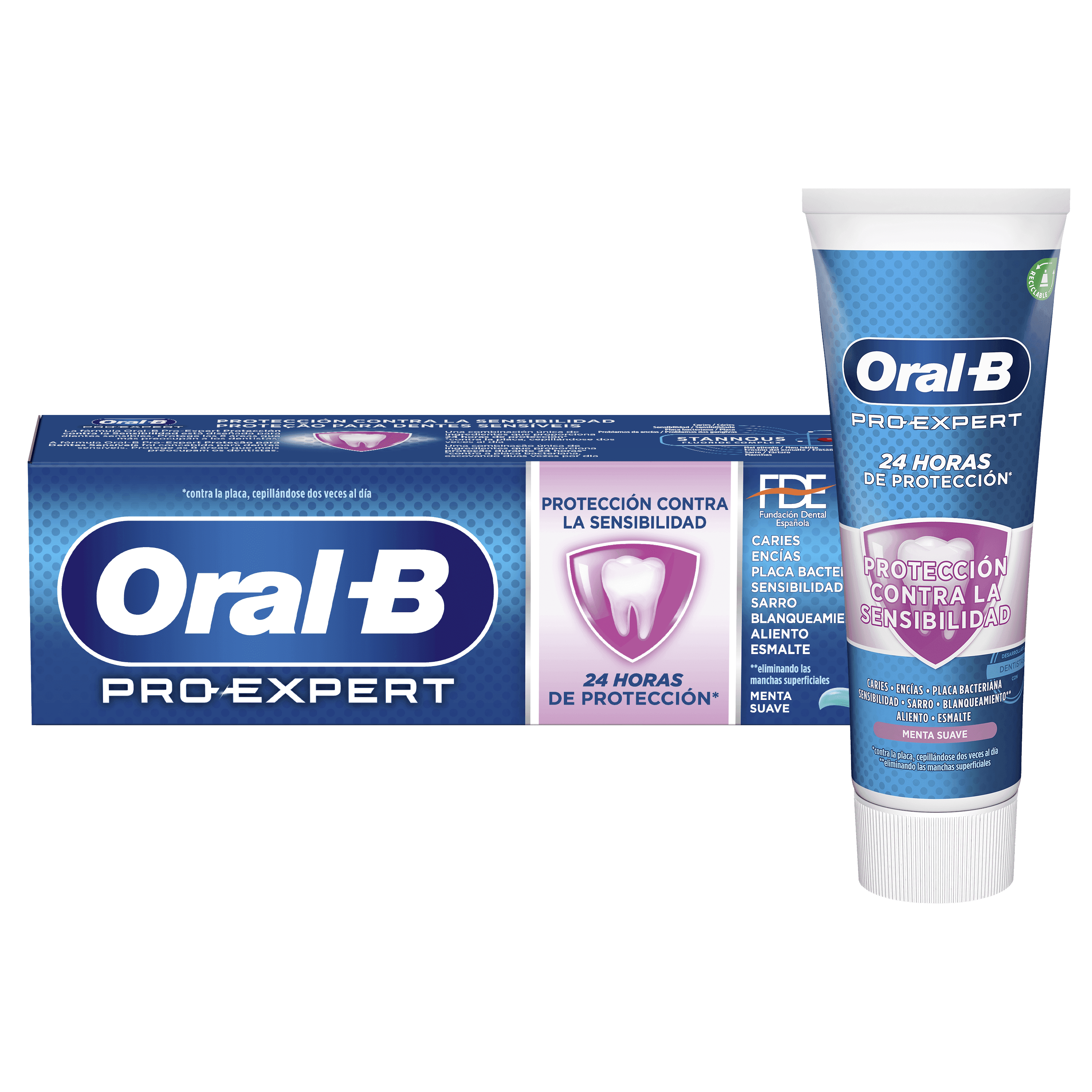 خمیر دندان پرو اکسپرت دندان های حساس اورال بی ORAL B PRO-EXPERT اورجینال(اصل آلمان)