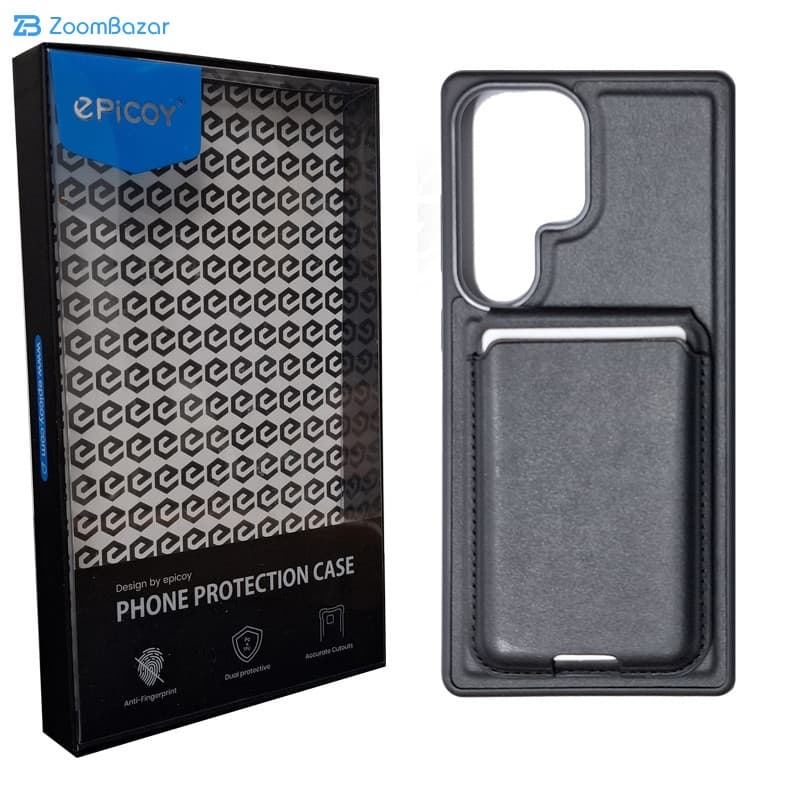 قاب اپیکوی مدل Unipha mag wallet stand مناسب برای گوشی موبایل سامسونگ Galaxy S25 Ultra — تصویر ۲