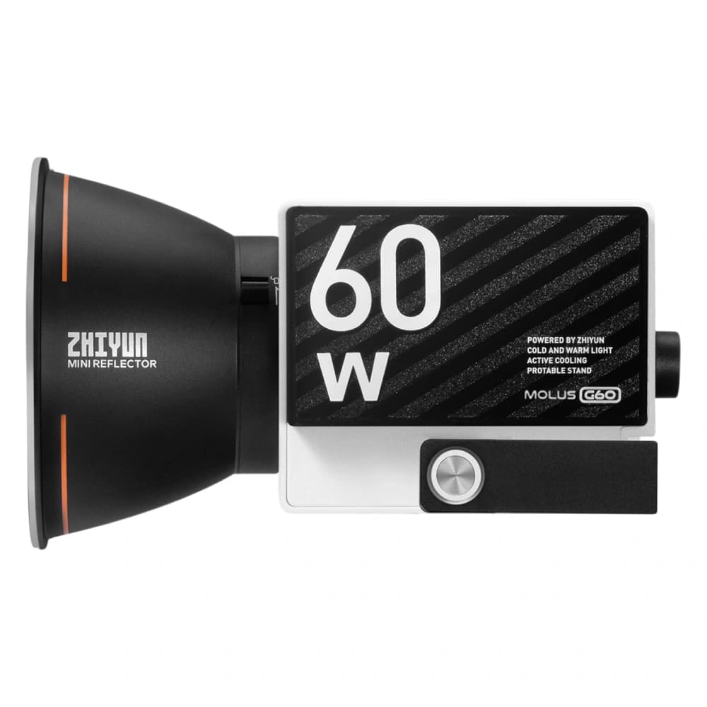 ویدئو لایت ژیون Zhiyun MOLUS G60 combo Bi-Color LED Monolight — تصویر ۳