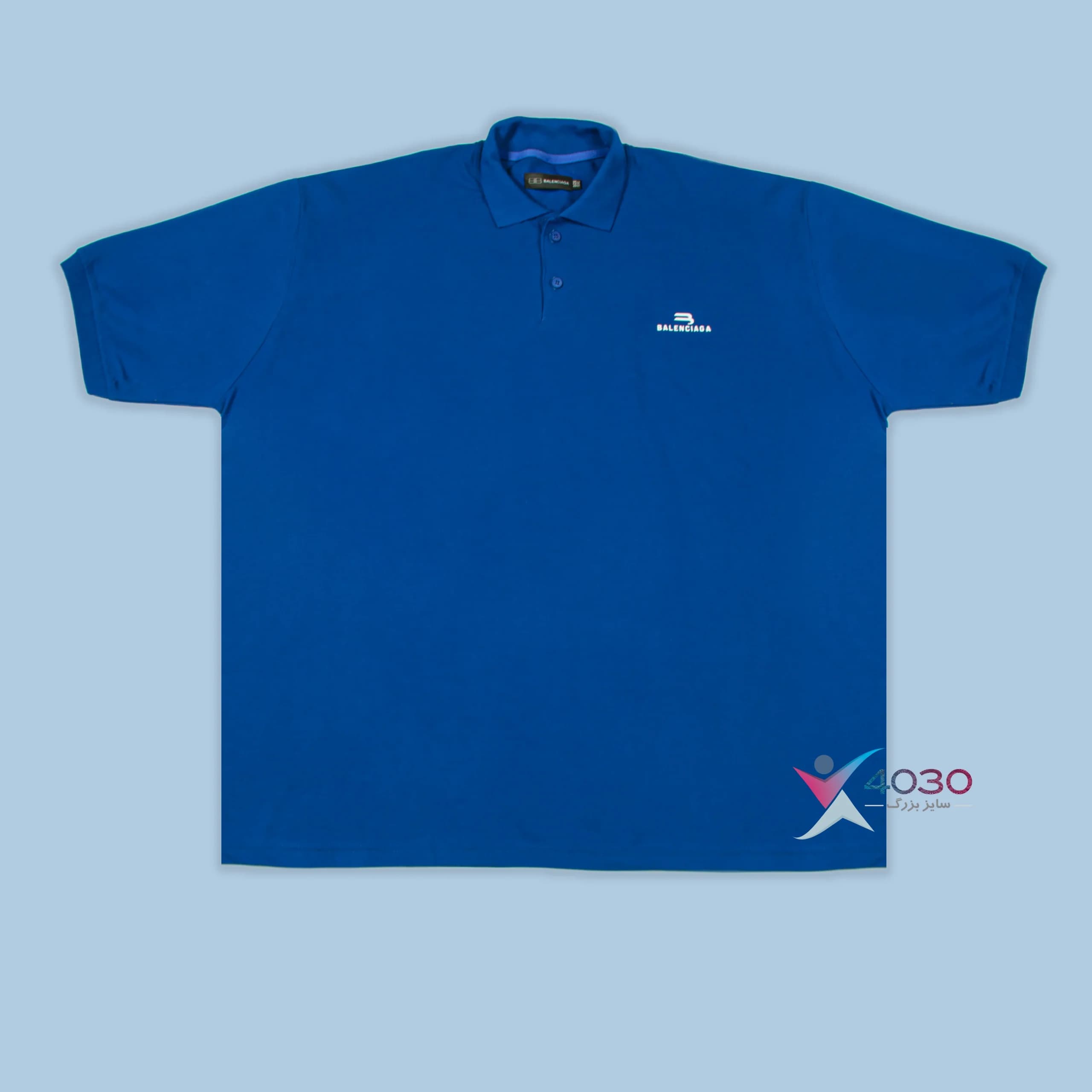 پولوشرت BALENCIAGA سوپر سایز مردانه ( 891 ) — تصویر ۲