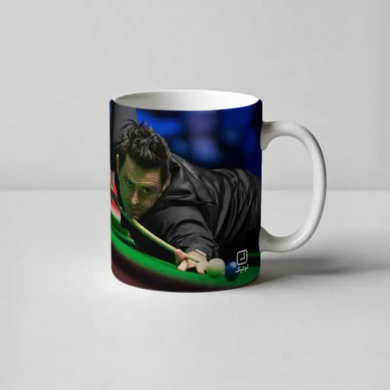 ماگ ورزشی طرح اسنوکر رونی سالیوان Ronnie O’Sullivan – کد LV156
