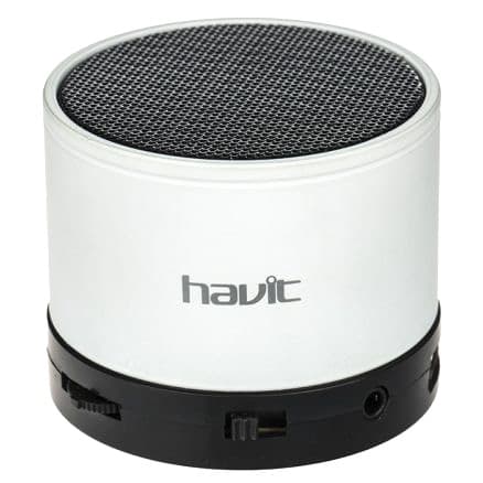 اسپیکر بلوتوثی قابل حمل هویت مدل HV-SK569BT با قابلیت پشتیبانی از کارت حافظه microSD، فلش مموری و کابل AUX — تصویر ۳