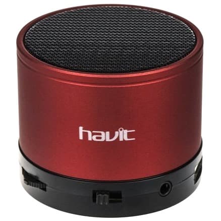 اسپیکر بلوتوثی قابل حمل هویت مدل HV-SK569BT با قابلیت پشتیبانی از کارت حافظه microSD، فلش مموری و کابل AUX — تصویر ۲