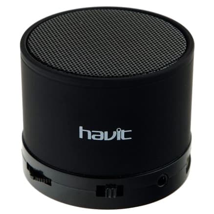 اسپیکر بلوتوثی قابل حمل هویت مدل HV-SK569BT با قابلیت پشتیبانی از کارت حافظه microSD، فلش مموری و کابل AUX — تصویر ۴