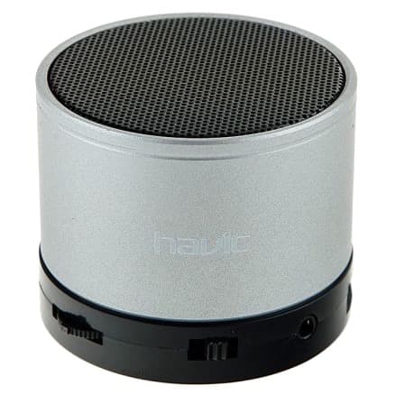 اسپیکر بلوتوثی قابل حمل هویت مدل HV-SK569BT با قابلیت پشتیبانی از کارت حافظه microSD، فلش مموری و کابل AUX — تصویر ۵
