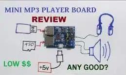 ماژول فلش خور MP3 Player / ولتاژ 5 ولت با امپلی فایر — تصویر ۴