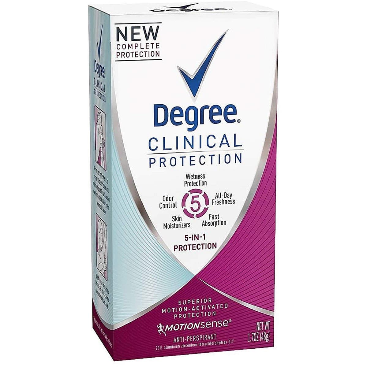 استیک ضدتعریق دگری مدل پروتکشن Degree 5 in 1 Protection وزن ۴۸ گرم — تصویر ۲
