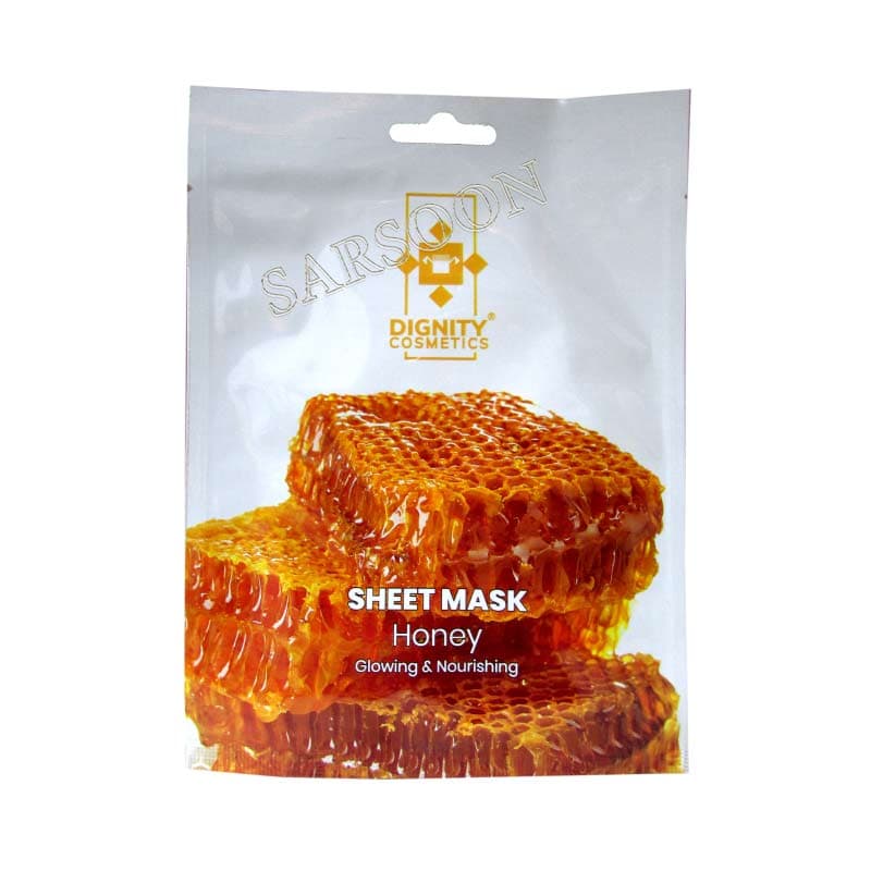 ماسک صورت دیگنیتی حاوی عسل وزن 25 گرمی Dignity Sheet Mask With Honey