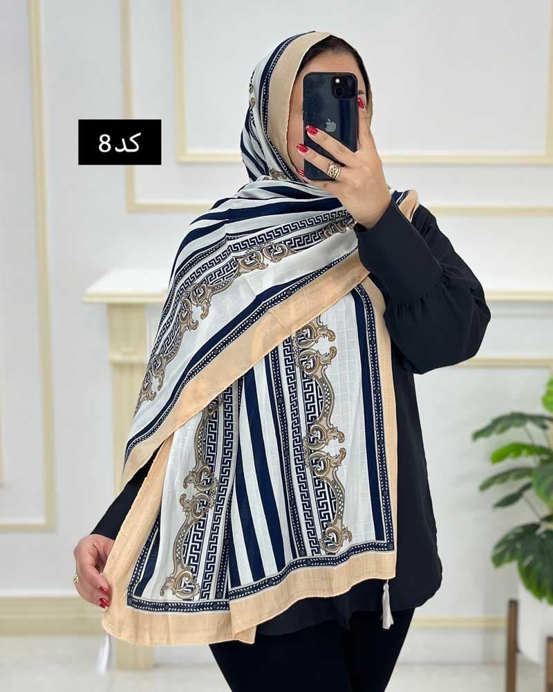 شال نخی طرحدارکد۱۰۳۸۰۶