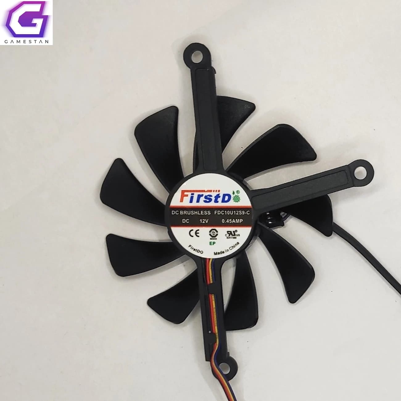فن کارت گرافیک ایکس اف ایکس XFX RX5700 (سه عدد فن پایه بلند کپی) — تصویر ۳