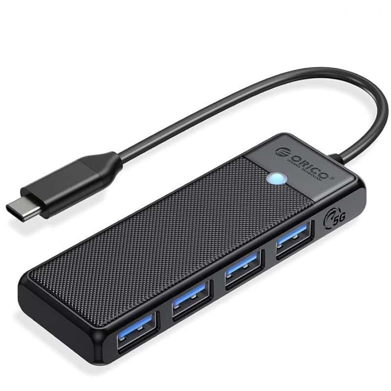 هاب 4 پورت Type-C اوریکو PAPW4A-C3