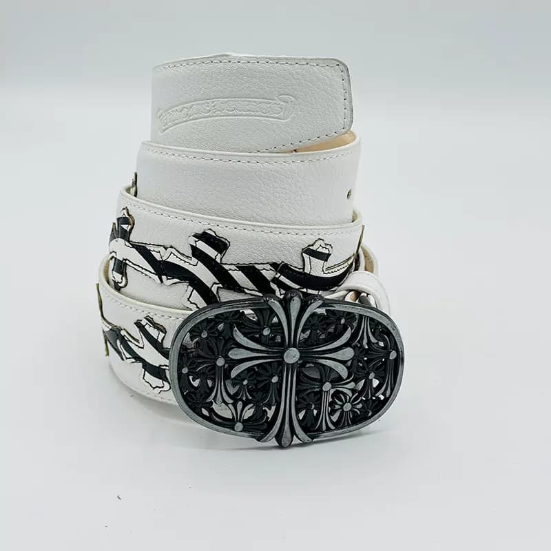 کمربند کروم هارتز پر صلیب کد 20 ( Chrome Hearts)